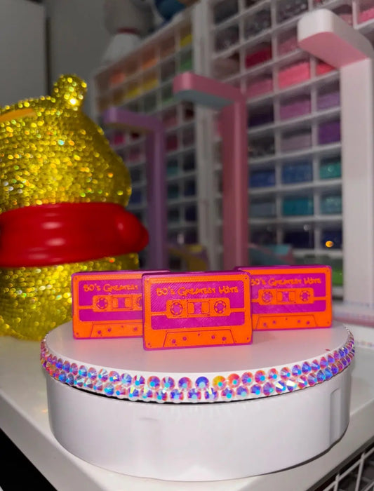 Cassette Straw Topper