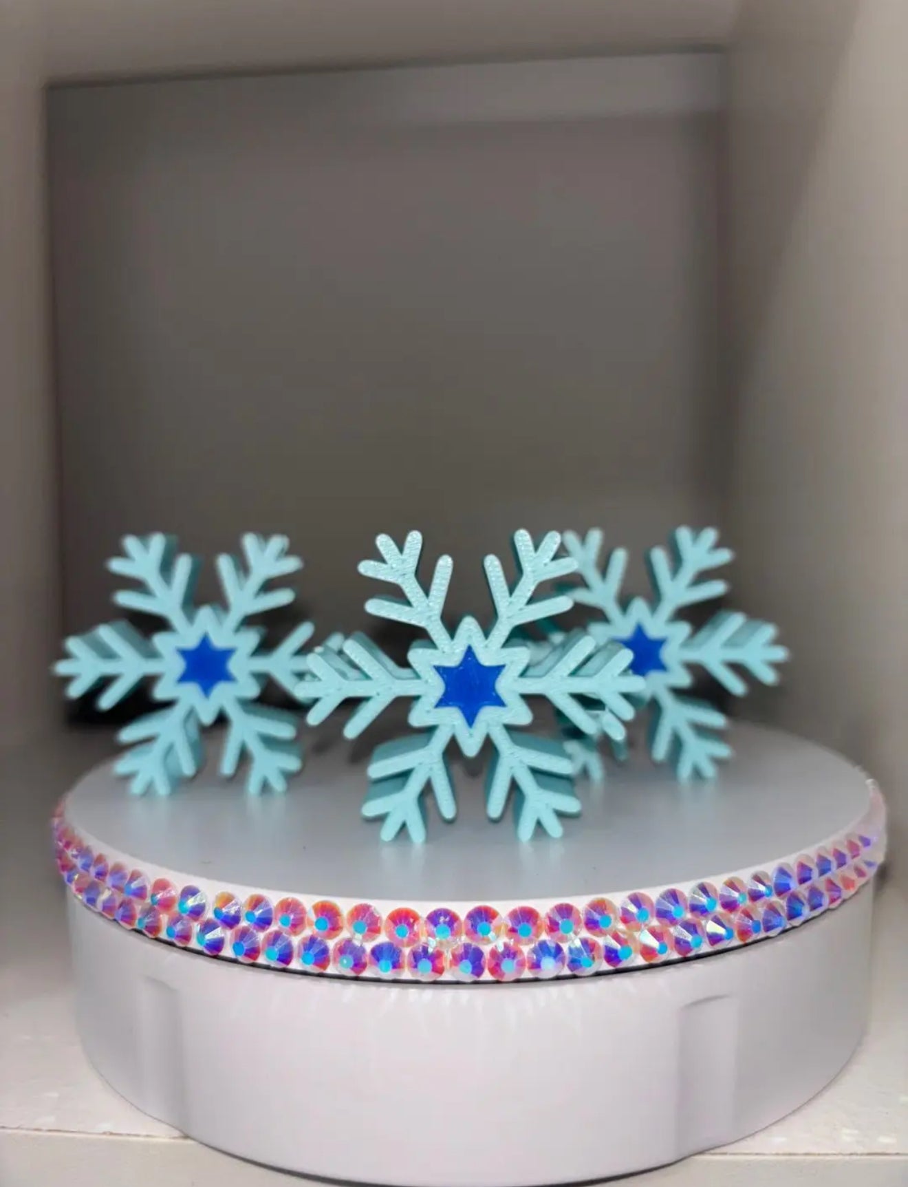 Snowflake Straw Topper