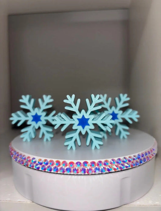 Snowflake Straw Topper
