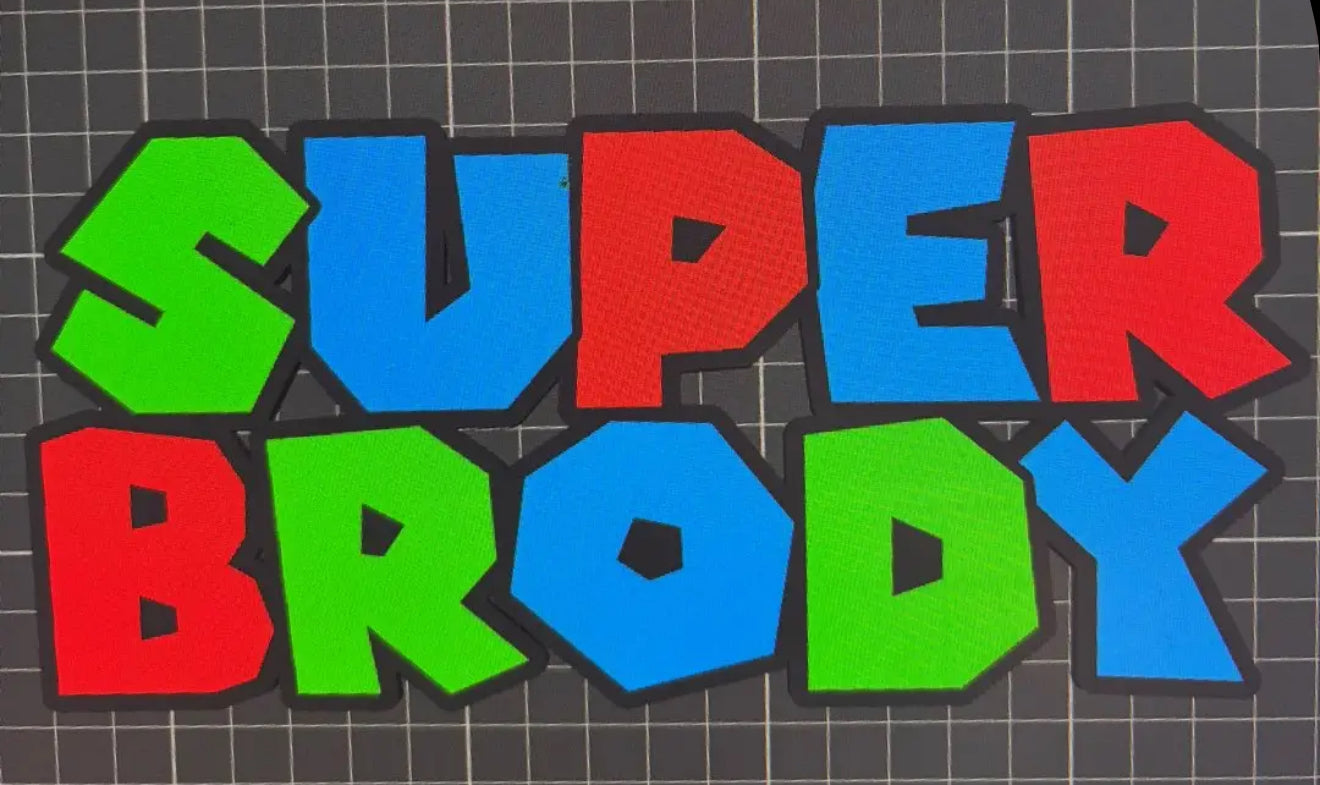 Super Name Plaque