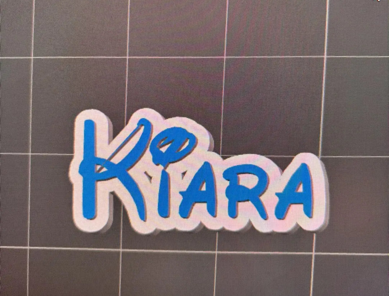 Magical Name Plaque Keyring