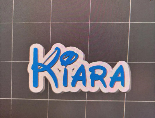 Magical Name Plaque Keyring