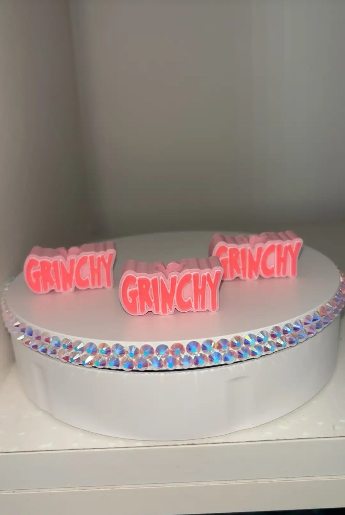 Grinchy Straw Topper