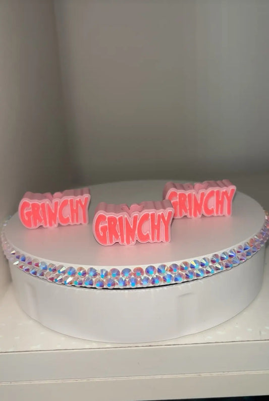 Grinchy Straw Topper