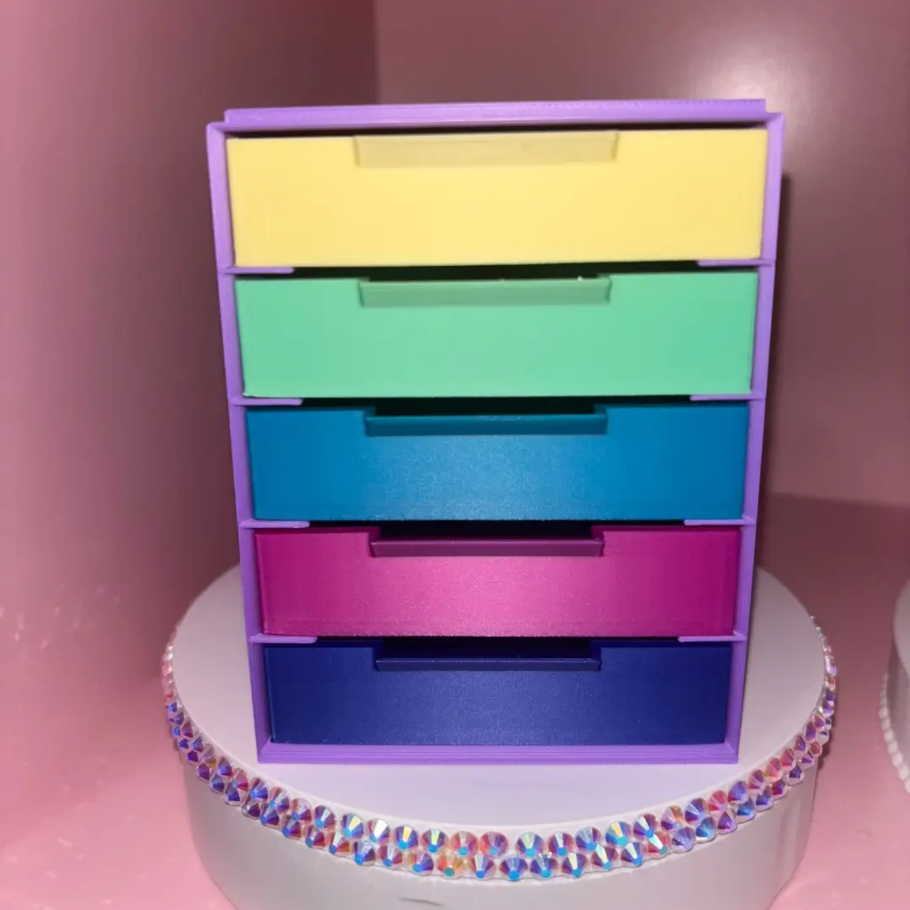 5 Tray Rhinestone Storage