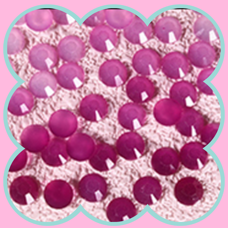 LIGHT CHANGE FUCHSIA RHINESTONES