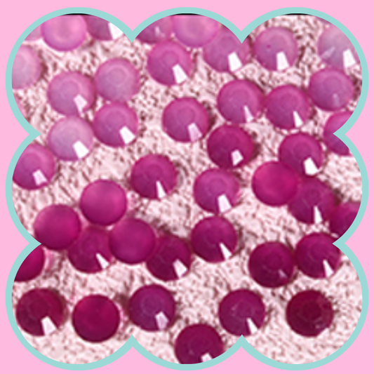 LIGHT CHANGE FUCHSIA RHINESTONES