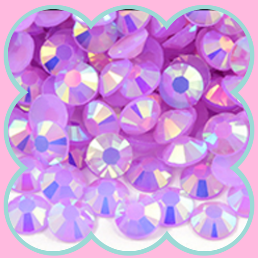 LT AMETHYST AB RHINESTONES