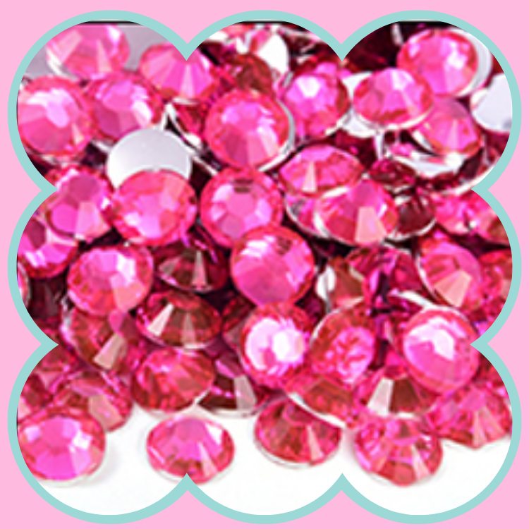 LT ROSE RHINESTONES