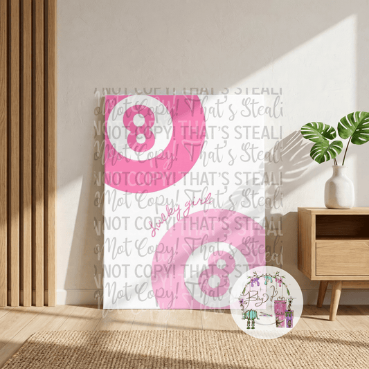Lucky Girl Scatter Canvas DIY Kit