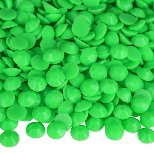 Solid Peridot Rhinestones