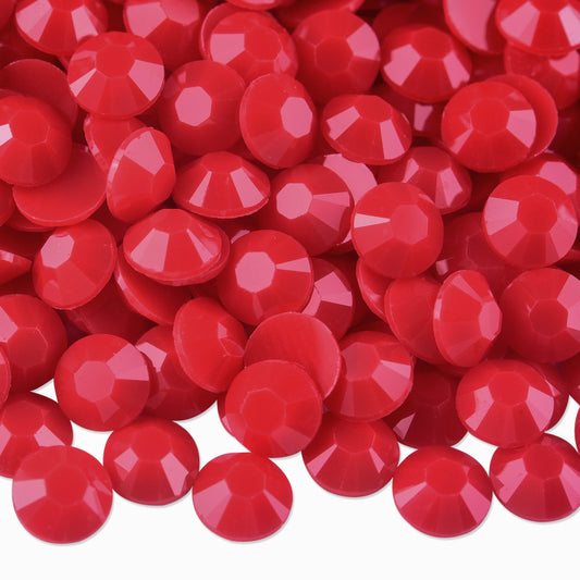 Solid Siam Rhinestones