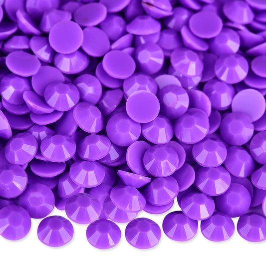 Solid Violet Rhinestones