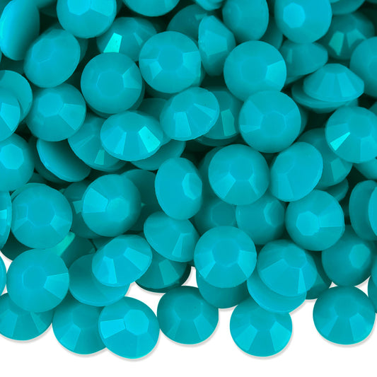 Solid Dark Peacock Rhinestones