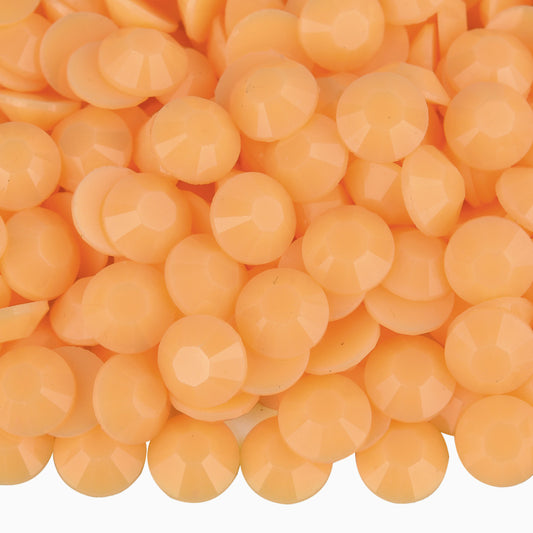 Macaroon Orange Rhinestones