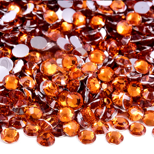 Orange Rhinestones