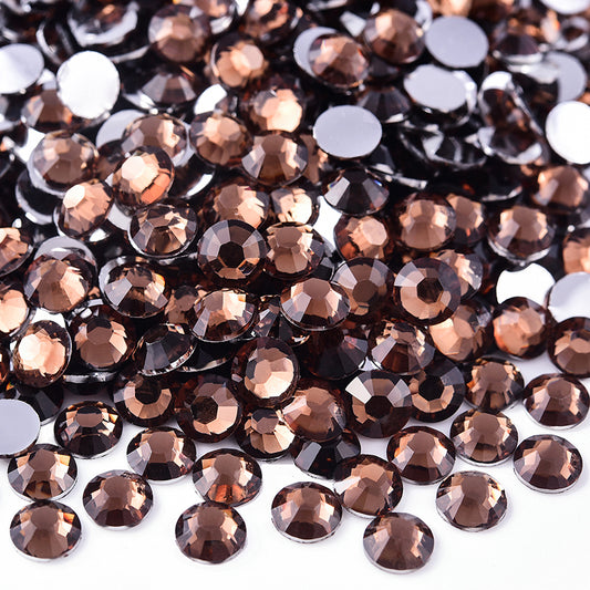 Dark Coffee Rhinestones