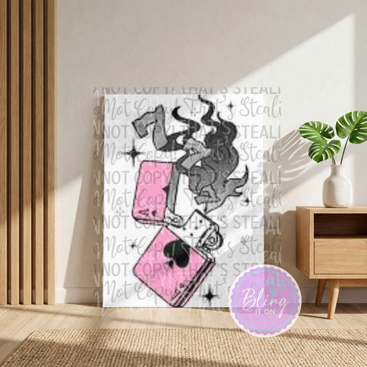 Pink Lighter Canvas DIY Kit - pre order due early December