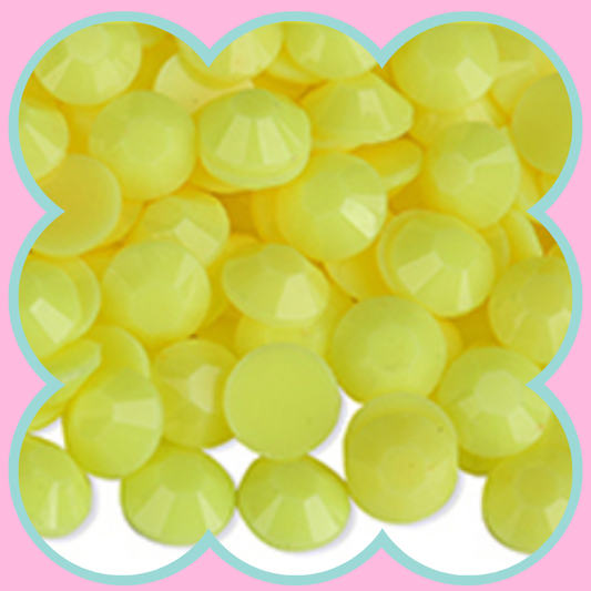 SOLID CITRINE RHINESTONES