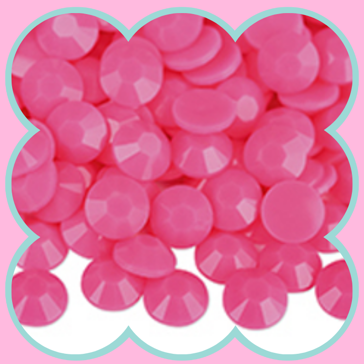SOLID ROSE RHINESTONES