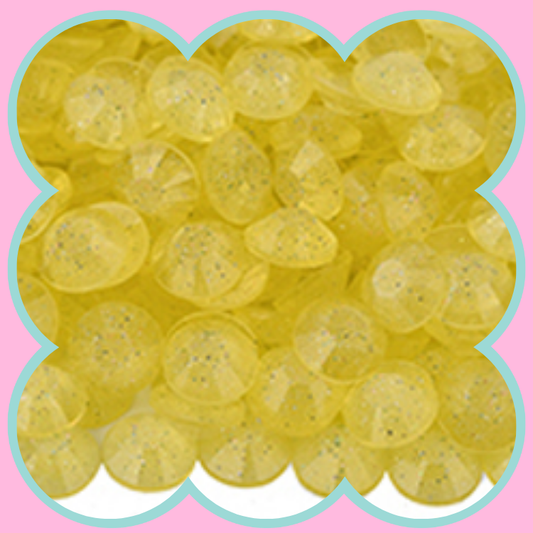 STARRY CITRINE LUMINOUS RHINESTONES