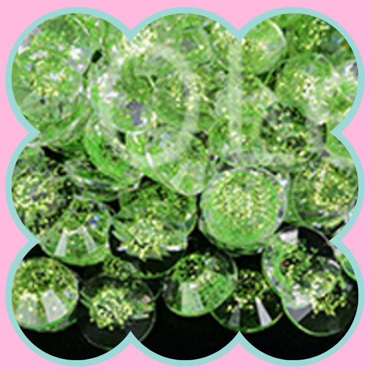 STARRY LT PERIDOT RHINESTONES