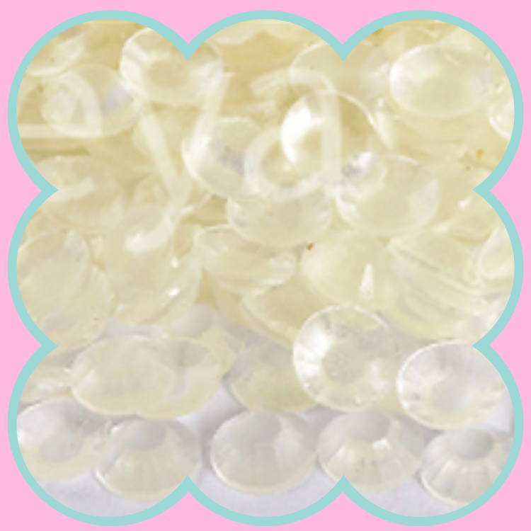 TRANSPARENT CLEAR LUMINOUS RHINESTONES