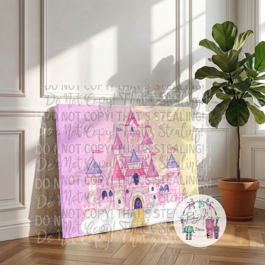 Castle Canvas Diamond painting -Pre Order Due Early September