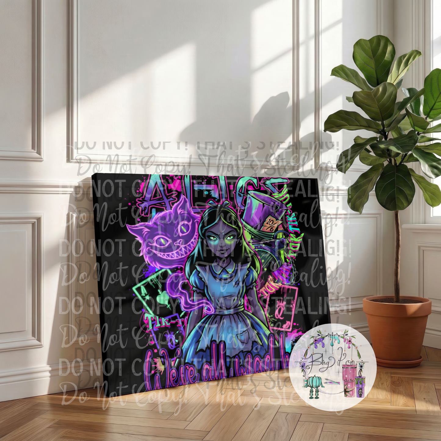 We All Mad Canvas Diamond painting -Pre Order Due Early September